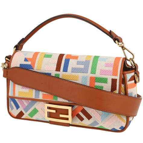 Borse Fendi in Tela Multicolore 